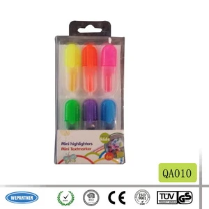 QA010 Multi Color Mini Highlighters