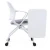 Import QS-NTC07 high quality folding training chair with wheels Plastic Lecture Chair with writing tablet from China