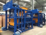 QT4-25 africa most demanded products brick making machine exported to Mozambique, henry machinary curb machine
