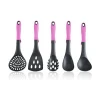 Quality 5 Pieces Colorful Kitchen Small Cooking Tools Set Utensils Pink