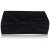 Import Qushine Simple Design Bowknot Turban Soft Fabric Kont Head Wrap Elastic Hair Band For Women from China