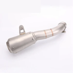 R3/R25 modify stainless steel motorcycle exhaust middle pipe and muffler