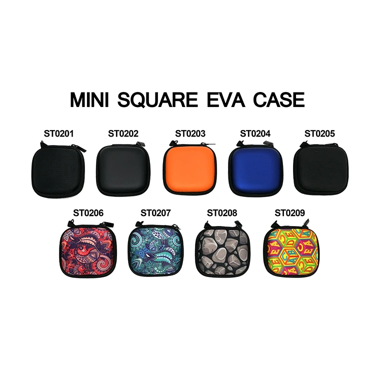 Ready to ship Amazon hot selling  portable eva case sublimation products rts mini eva case