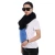 Import Real blue fox fur scarf with two colors fashion show fur scarf wholesale price fur scarf from China