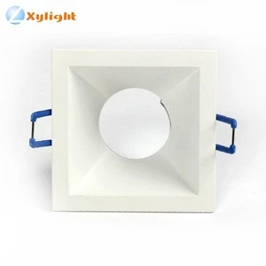 Recessed ceiling light grille downlight fixture mr16 gu10 fixed led grille light fixture