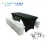 Rectangular 6-Foot Middle-sized HDPE Outdoor Plastic Fold-in-half Garden Bench with Wood Grain Design