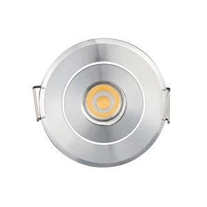 Recyclable 1W 12v Silver Aluminum LED Ceiling Light 110-130lm/w