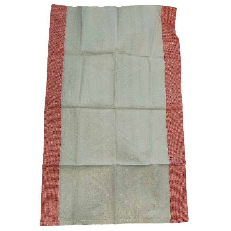 recycle 100kg white pp woven bag / sack packing grain, corn, maize