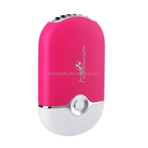 Reduce allergy eyelashes extension handheld fan USB chargeable