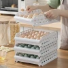 Refrigerator storage box kitchen household egg rack basket support fruit and vegetable drawer egg storage tray