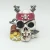 Import Resin crafts supplier pirate skull head statue from China