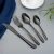 Import Restaurant Flatware Set Food Grade Knife Spoon and Fork Stainless Steel Cutlery Set from China