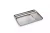 Import restaurant use metal shallow tray stainless steel food serving tray from China