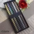 Import Reusable black/gold/rose gold/rainbow color stainless steel chopsticks from China