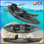 rotomolded polyethylene single kayak / pvc fishing canoe for sale