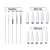 Import Round Flat Tip Tattoo Needle Plastic Tips Nozzle Tip Needle For Permanent Makeup Machine from China