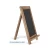 Import Rural pastoral table wood blackboard sign with easel bracket suitable for wedding decoration from China