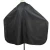 Import Salon Barber Hairdresser Cape Fashion Design Hairdressing Cutting Capes Polyester Fiber Customized All Black Logo 5pcs from China