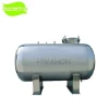 Sanitary grade horizontal oil customized industrial purfied stainless steel 304/316 liquid storage tank