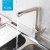 Import Sanitary Water Tap Contemporary Chrome Brass Kitchen Faucet from China