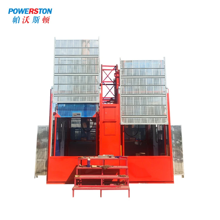 SC200/200GZ  Construction Building Hoist single/double cage passenger elevator