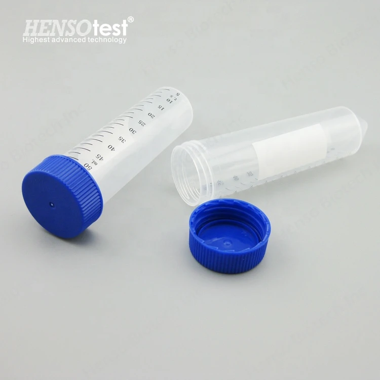 Screw Cap 50 ml Centrifuge Tubes With  Conical Bottom