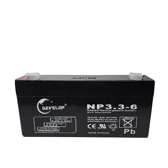 sealed lead acid batteries 6v 3.3ah electronic balance battery china suppliers
