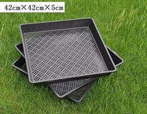 seed sprouter tray cheap sprouting cells flat plastic tray PP reusable free sample