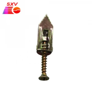 Self drilling anchors hammer in plasterboard expanding screw fixing