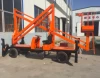self propelled articulated telescopic boom lift with aerial work platform