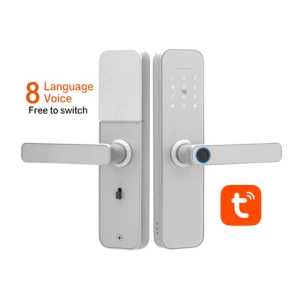 Senleean App Home Smart Electronic Digital Keypad Code Tuya Wifi Remote Control TTlock Fingerprint Door Lock
