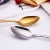 Import Set of 4 Exquisite Plated Stainless Steel Cutlery Set Silverware Spoon Fork and Knife Flatware Set from China