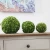 Import Shininglife wholesale soft plastic green ball artificial plant for home decoration from China