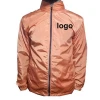 Shiny Orange Raincoat for Men Nylon / polyester Pvc Handbag  Raincoat Waterproof