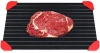 Silicone Grips Rapid Defrosting Thawing Plate Fast Meat Food Defrosting Tray