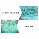 Silicone Reusable Heat Resistant Scrubber Brush Cleaning Sponge Gloves for Housework, Kitchen Clean, Bathroom, Bathing, Car Wash