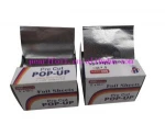 silver colored hairdressing foil pre cut pop up aluminum foil sheets for salon hair  beauty with size 5inch * 11inch 500sheets