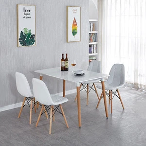 Simple and Elegant Metal Classic Designs Japanese dining tables and chairs set
