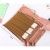 Import Simple Classic Vintage Genuine Leather Pencil Pen Mark Case Pouch Holder Stationery Kits Bag Pocket Pencil Case from China