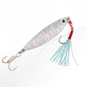 Skna wholesale onshore investment Artificial Bait Metal Jig Lure Double hook bait