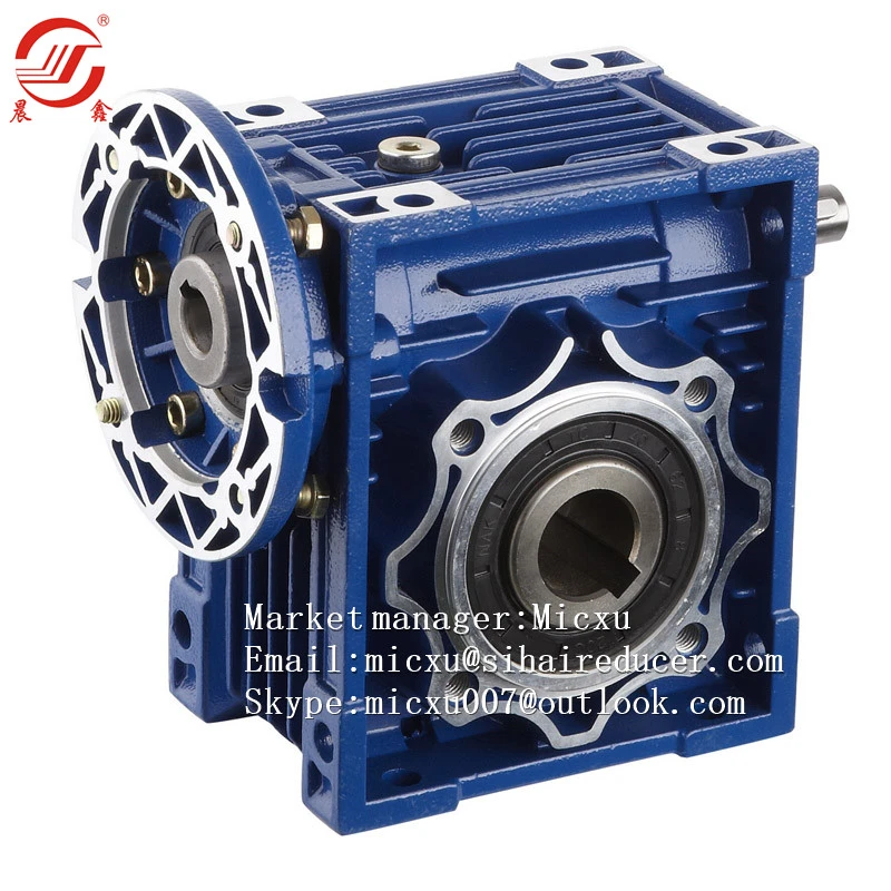 SMRV050 worm gearbox RV series worm gear speed reducer helical  bevel gear electric motor reductor,reduction machine