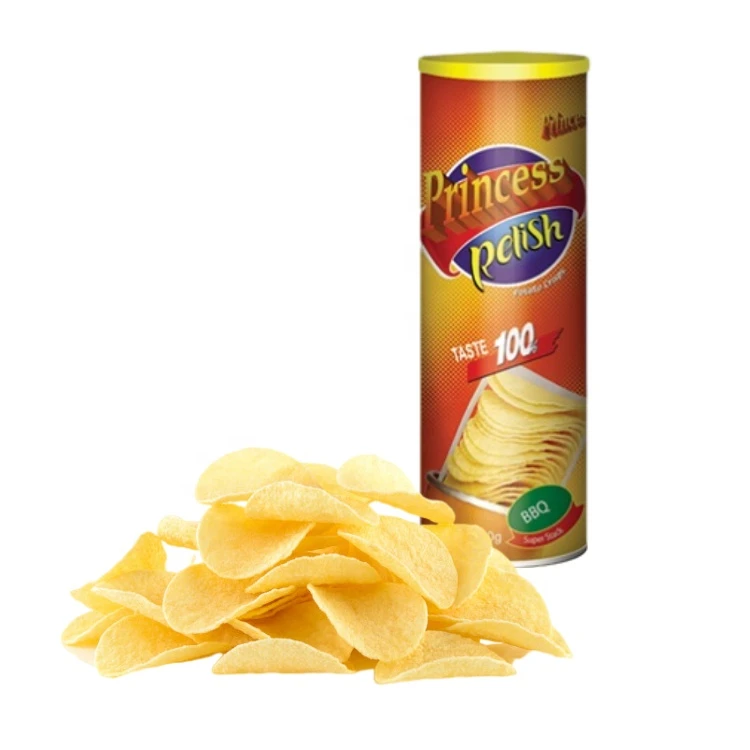 Snacks Chips Food Stackable Potato Crisps