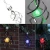 Import Solar Powered Light Sense Wind Spining LED Hanging Lamp for Outdoor Party Garden Courtyard Landscape Pathway Decoration L0829 from China