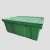 Import Solid cargo corrugated plastic crate with lid custom logistic storage turnover moving crates nestable from China