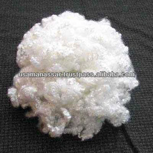 Solid Siliconized Polyester Fiber 6D