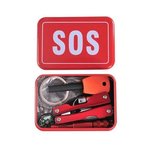 SOS Camping Hiking tools, equipment for Camping Hiking saw/fire