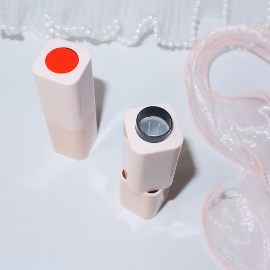Emily Ls3601 Square Shape Push up Lip Balm Lipstick Case Function Turning Empty Lipstick Tube