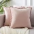 Import Spot velvet office sofa cushion bedside solid color cushion cover from China