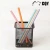Import square metal wire mesh pen stand office stationery pencil holder from China