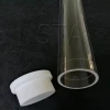 STA 1200C high quality clear quartz pipe glass tube for furnace